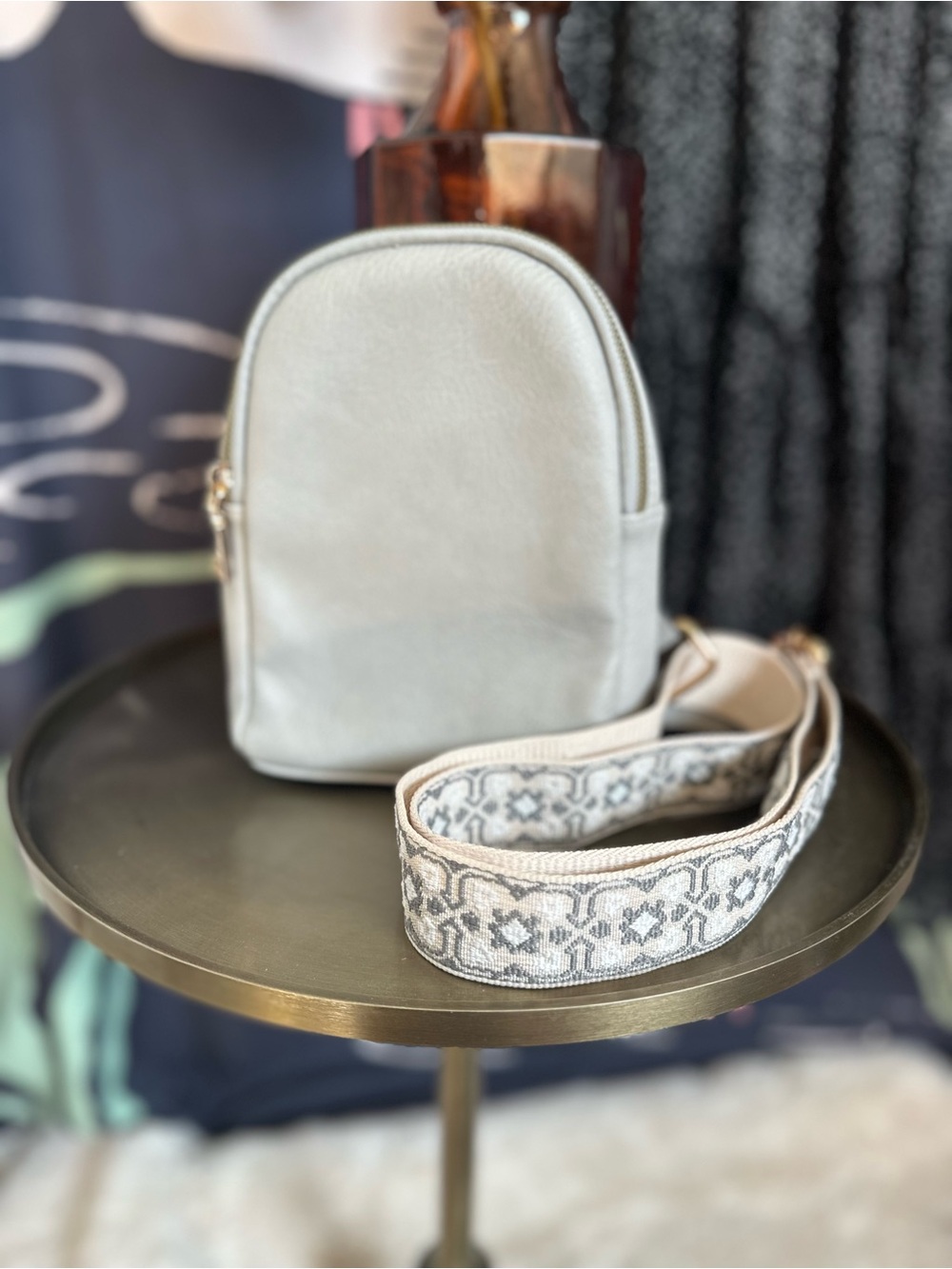 Jen & Co Ellen Vegan Guitar Strap Sling Bag